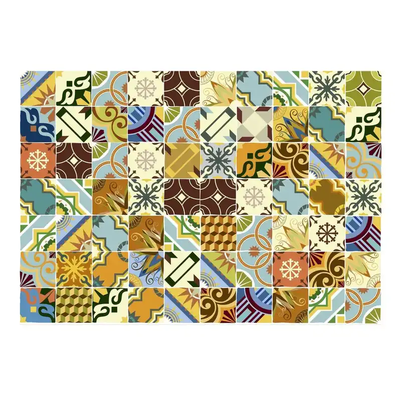 Niska cena Winylowy dywan Baldosas Hidráulica, 100x150 cm Bonami
