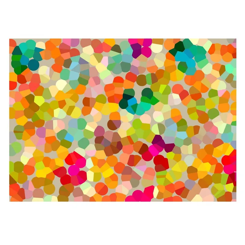 Wysoka jakość Winylowy dywan Puntillismo Infantil, 133x200 cm Bonami