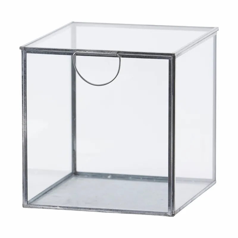 Kup teraz Szklany pojemnik Agape Silver, 19 cm Bonami
