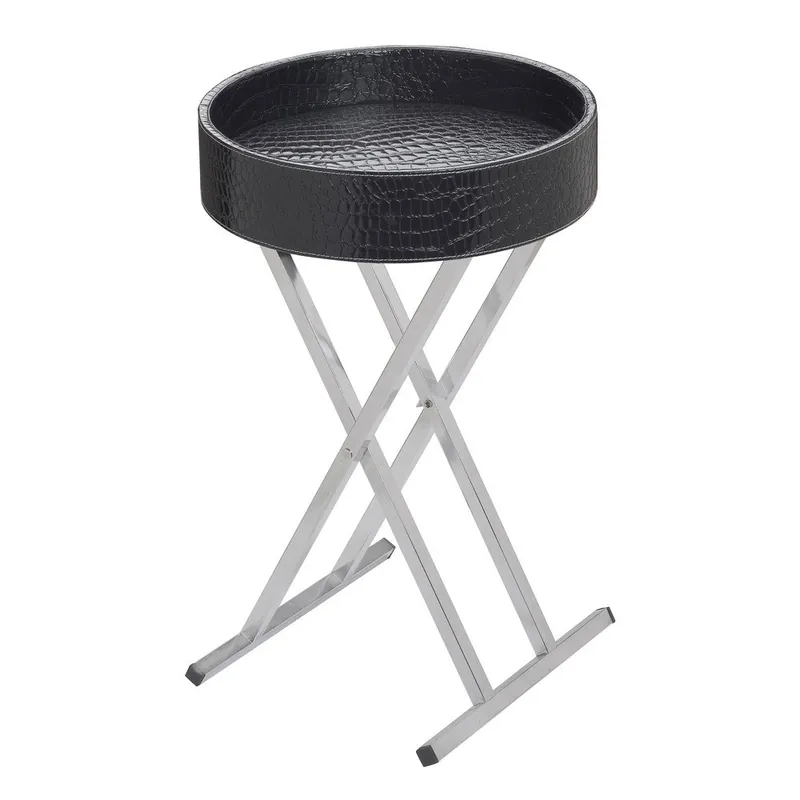 Oferta czasowa Stolek Circular Tray Black Bonami