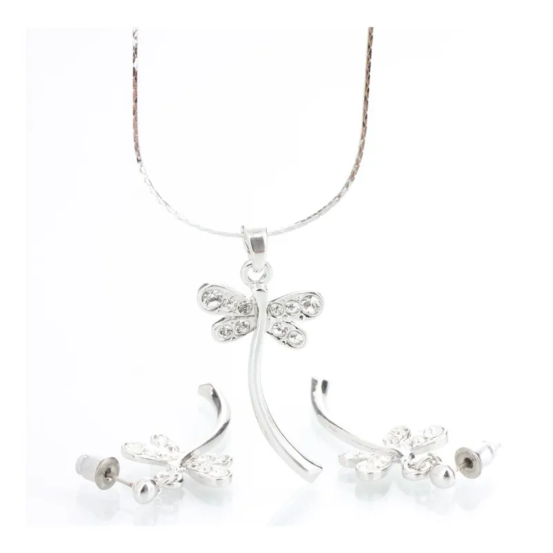 Zestaw Laura Bruni Swarovski Elements Dragonfly Crystal Bonami Popularny