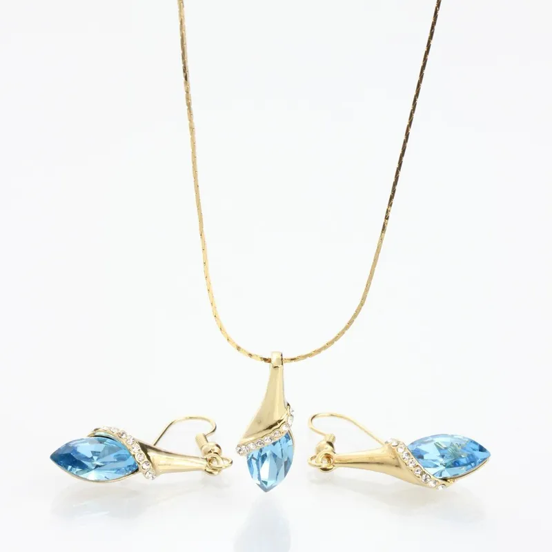 Zestaw Laura Bruni Swarovski Elements Aqua Bonami Dodaj do koszyka
