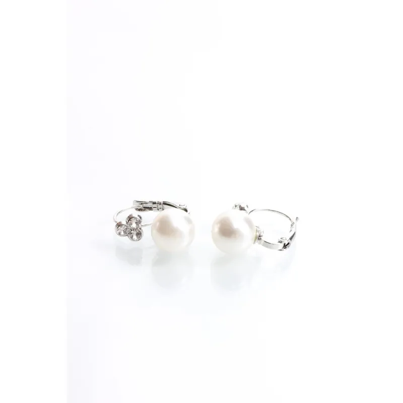 Rabat Kolczyki z perłą i kryształami Swarovski Elements Laura Bruni Sia Bonami
