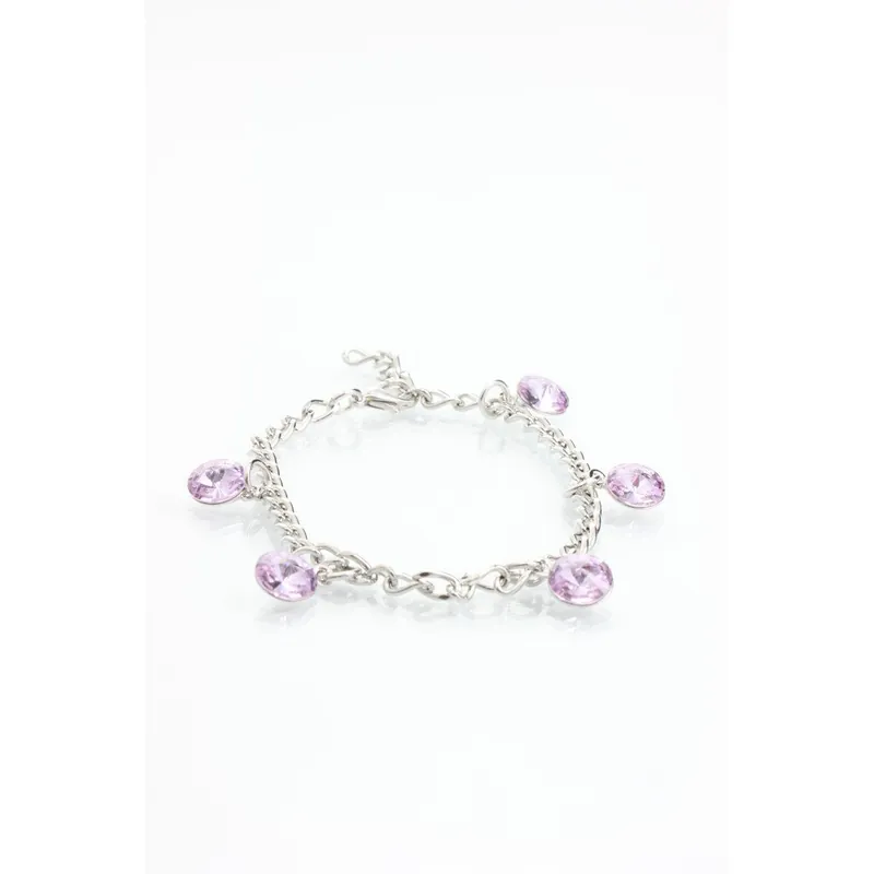 Popularny Bransoletka Laura Bruni Swarovski Elements Rivoli Violet Bonami