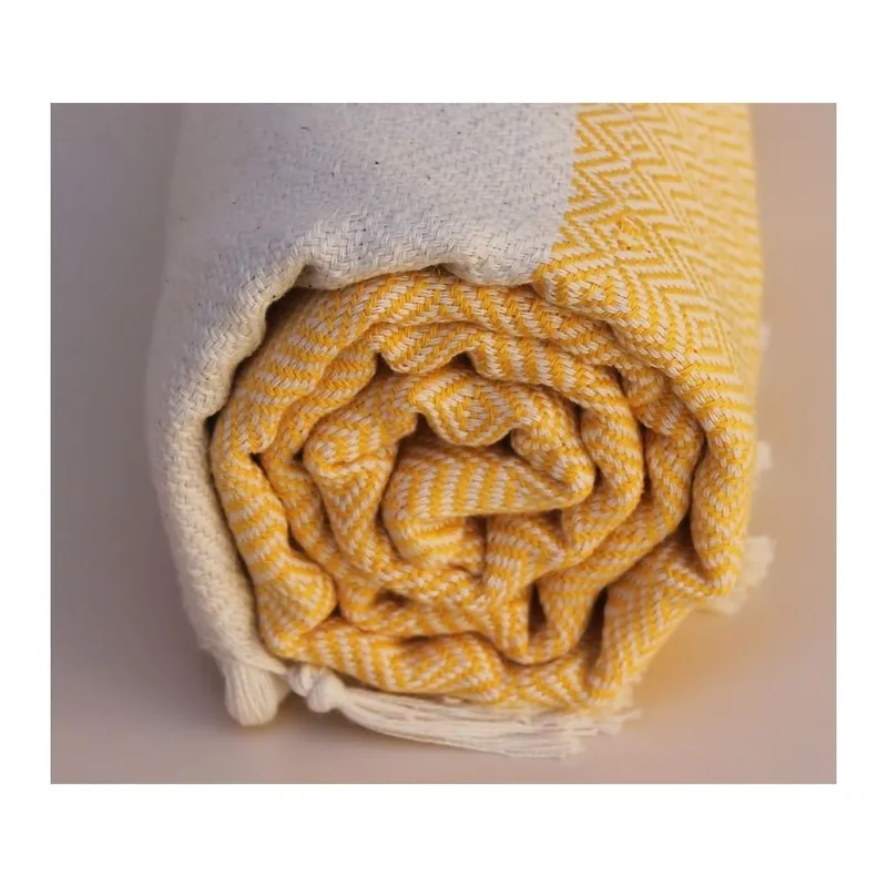 Rabat Peshtamal Diamond Yellow, 95x175 cm Bonami