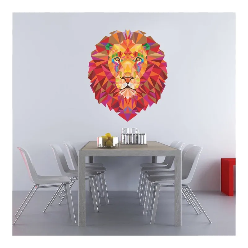 Zamów dziś Naklejka ścienna Lion, 120x90 cm Bonami