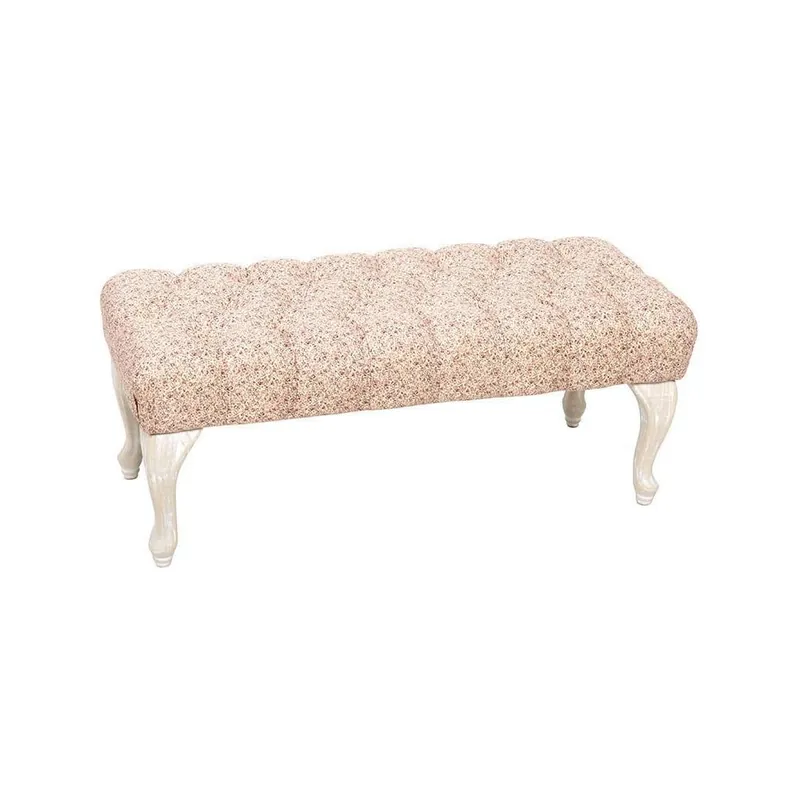 Puf Stool Pink Roses, 99x38x40 cm Bonami Tani