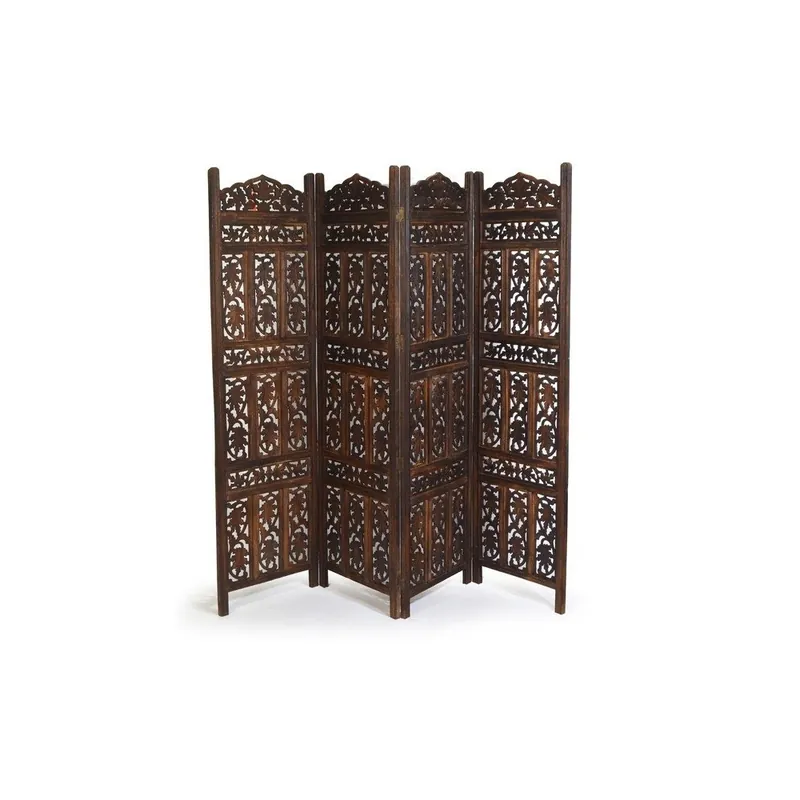Parawan Orient 204x181 cm, ciemny brąz Bonami Nowy