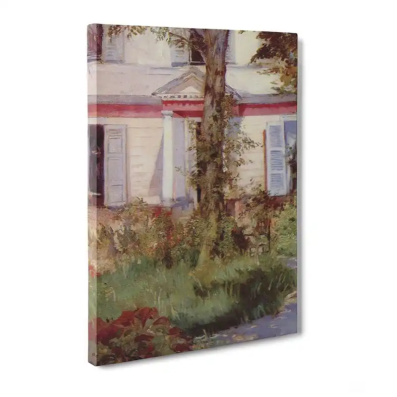 Tylko do końca tygodnia Obraz The House at Rueil - Edouard Manet, 50x70 cm Bonami