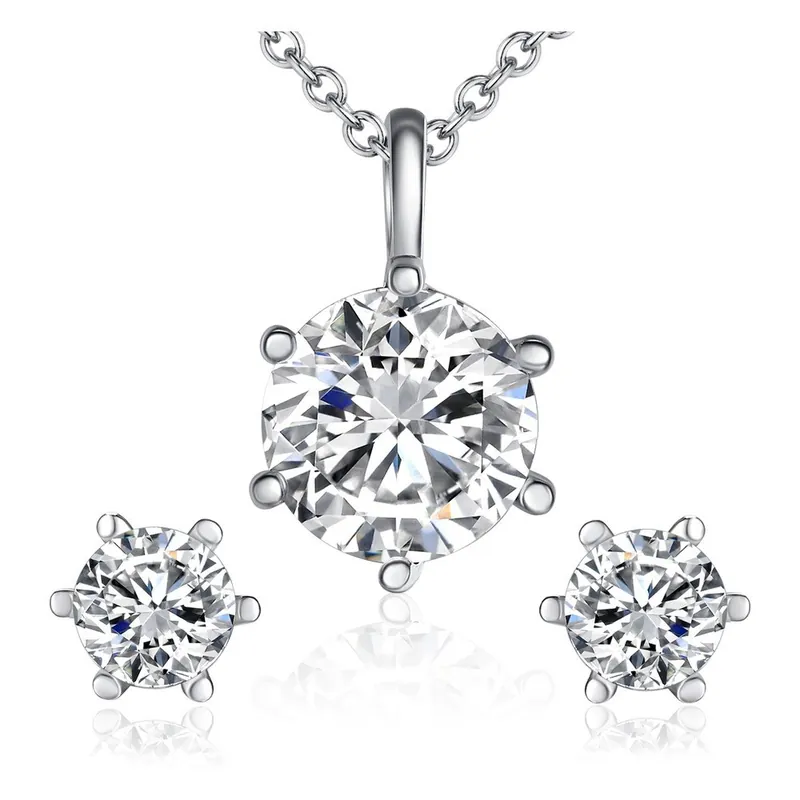 Zniżka Naszyjnik i kolczyki z kryształami Swarovski Lilly & Chloe Abelle Bonami