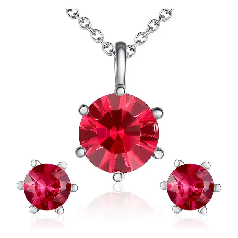 Hit cenowy Naszyjnik i kolczyki z kryształami Swarovski Lilly & Chloe Alexandre Bonami