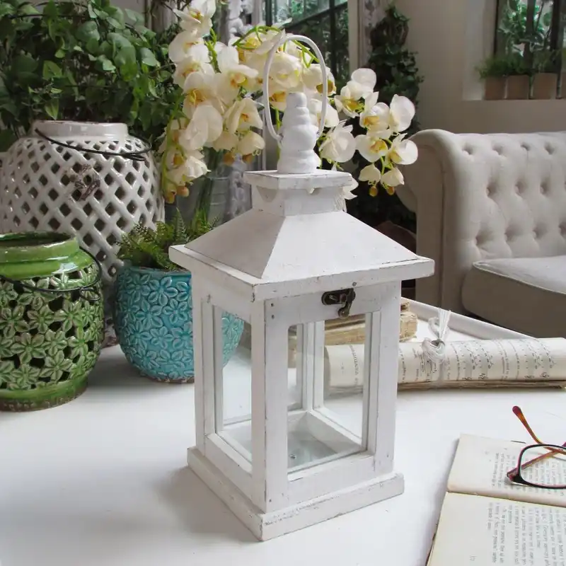 Lampion Orchidea Antique White, 31 cm Bonami Sprawdź teraz