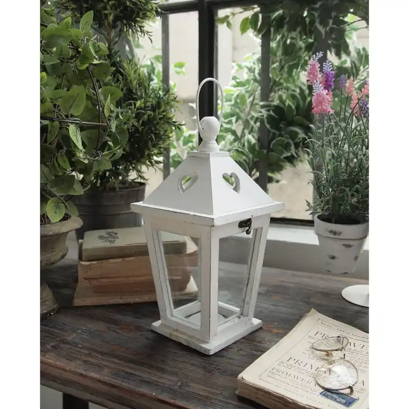 Oferta limitowana Lampion Orchidea Antique White, 33 cm Bonami