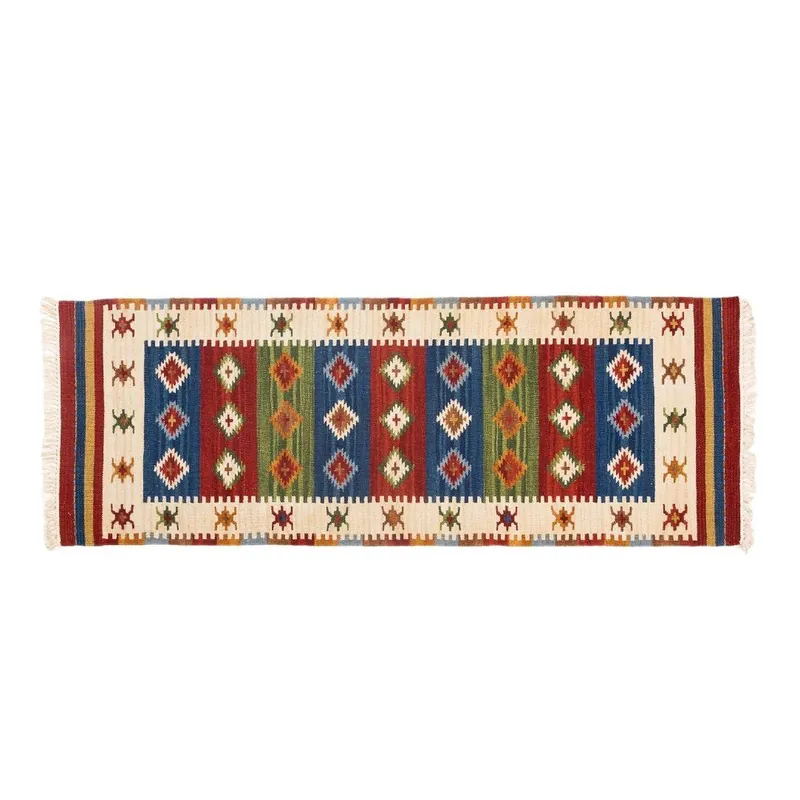 Bezpieczna płatność Dywan ręcznie tkany Kilim Dalush 308, 180x65 cm Bonami