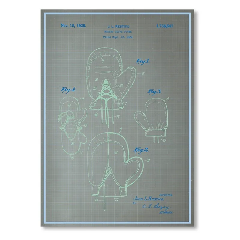 Plakat Boxing Gloves, 30x42 cm Bonami Nowy