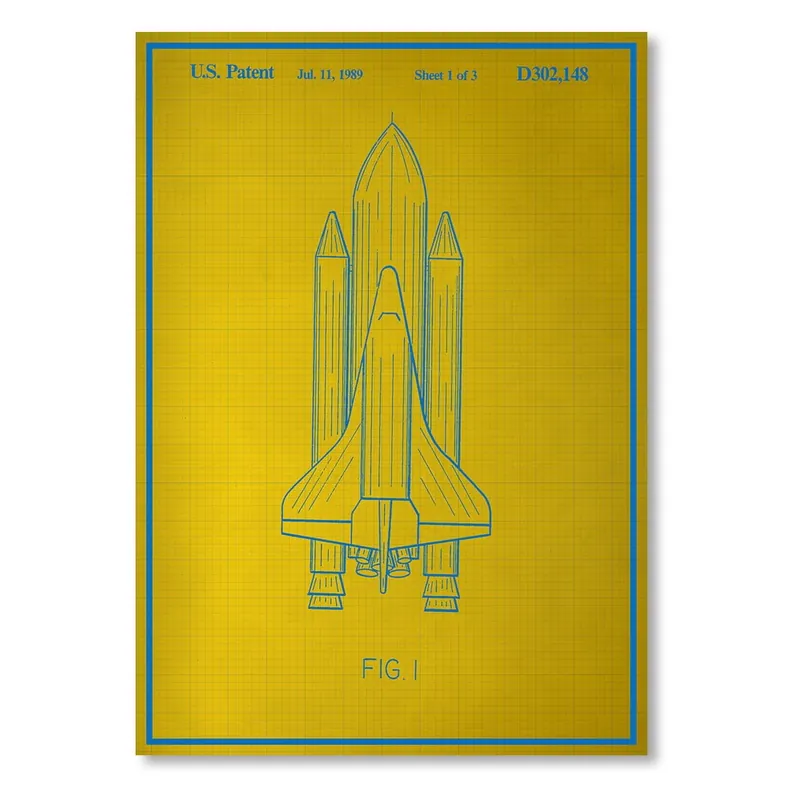 Kup teraz Plakat Space Shuttle, 30x42 cm Bonami