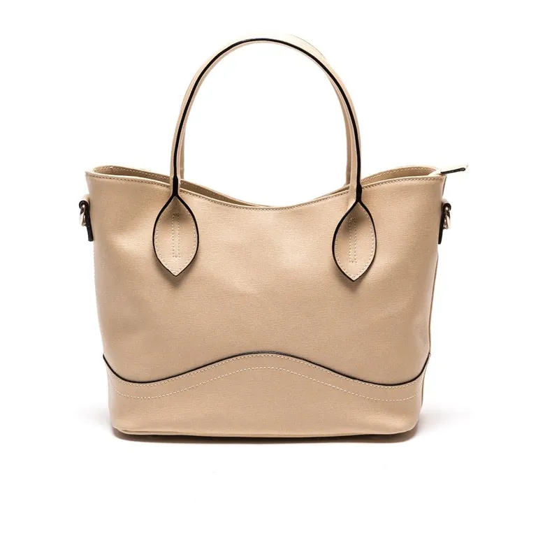Sprawdź teraz Skórzana torebka Anna Luchini 08 Beige Bonami