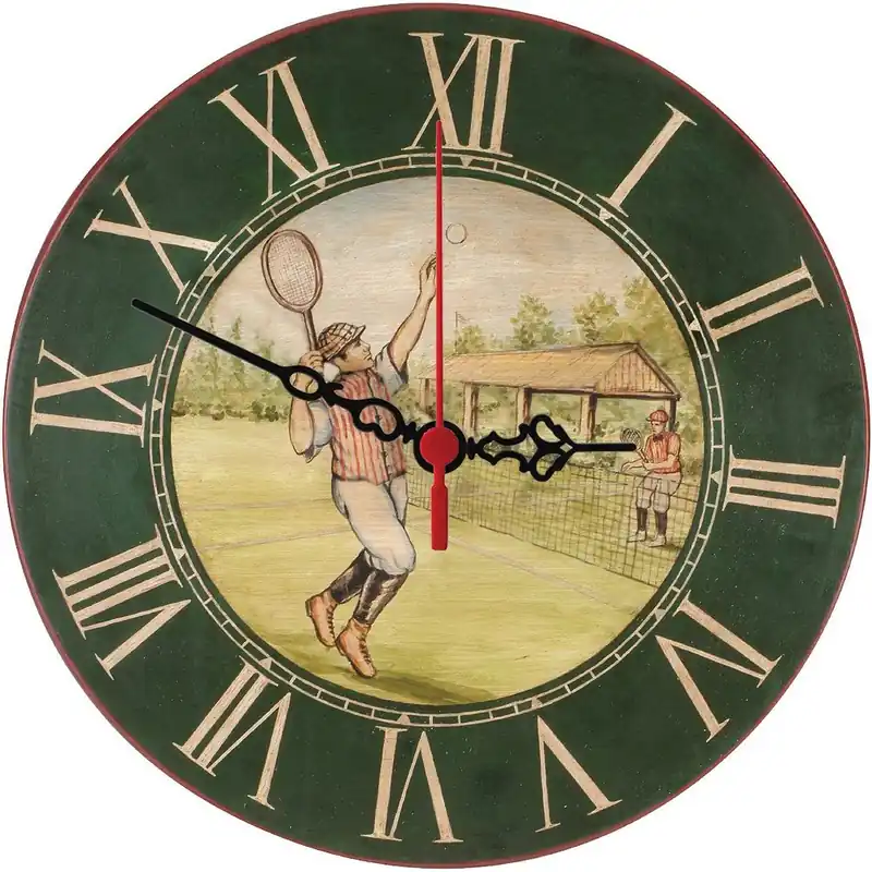 Obniżka ceny Zegar ścienny Vintage Tennis, 30 cm Bonami