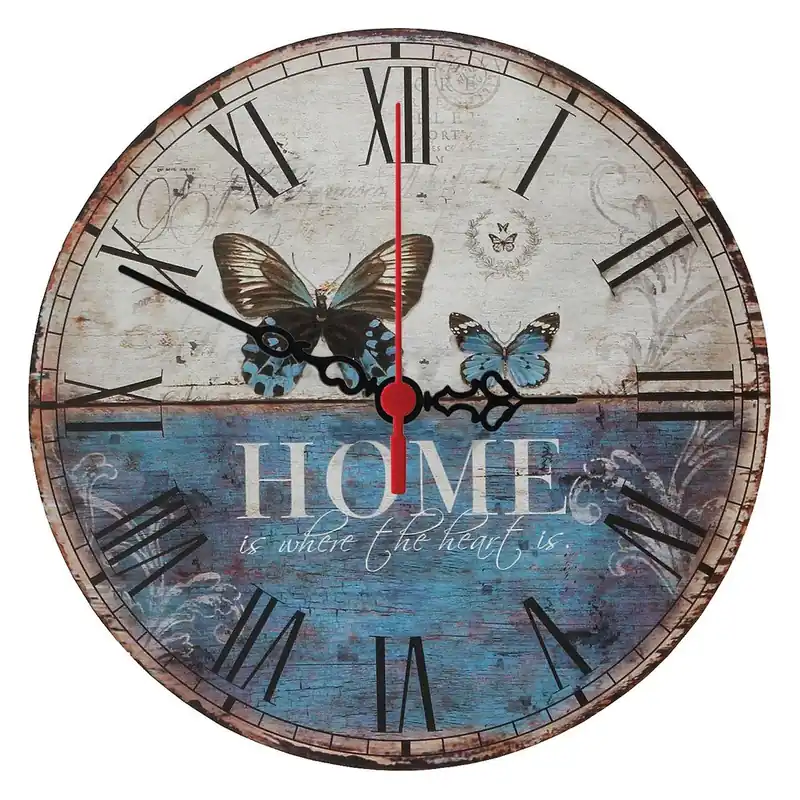 Wybór klientów Zegar ścienny Home Is, 30 cm Bonami