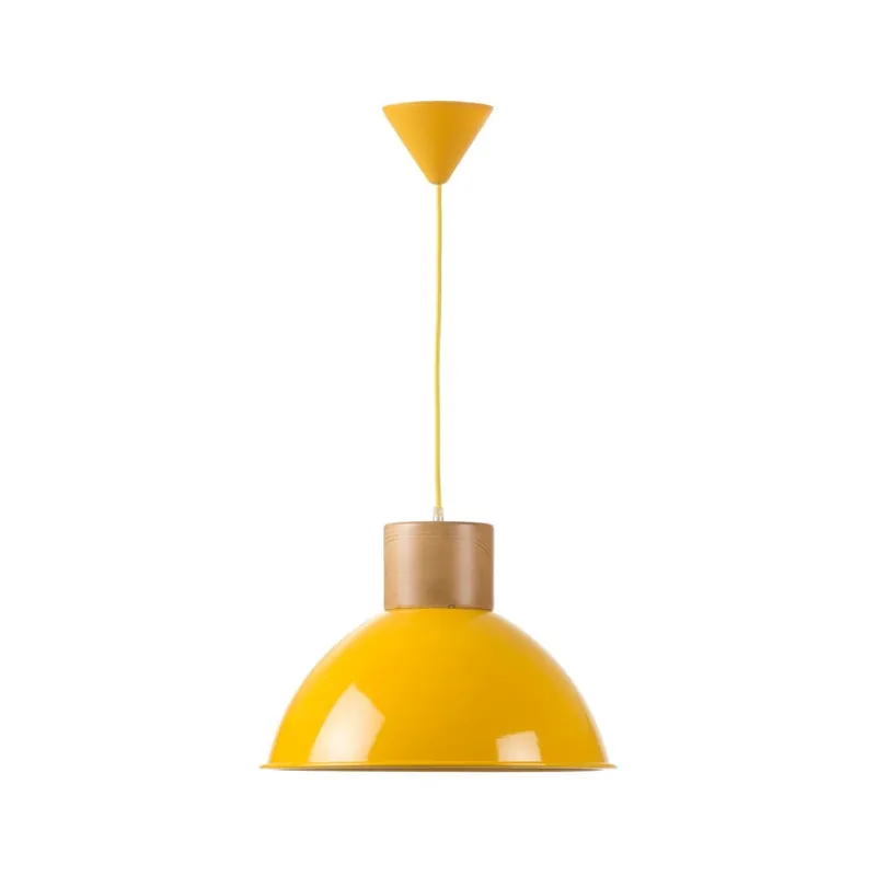 Żółta lampa wisząca Really Nice Things Madera Bonami Okazja