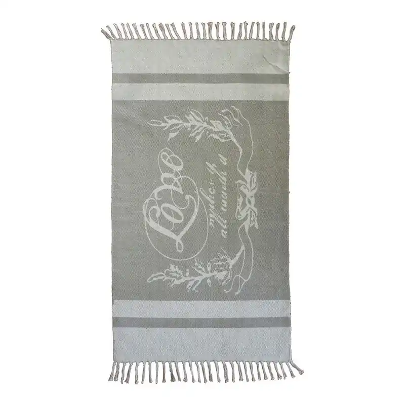 Oferta Dywan bawełniany tkany ręcznie Webtappeti Shabby Love, 60 x 90 cm Bonami