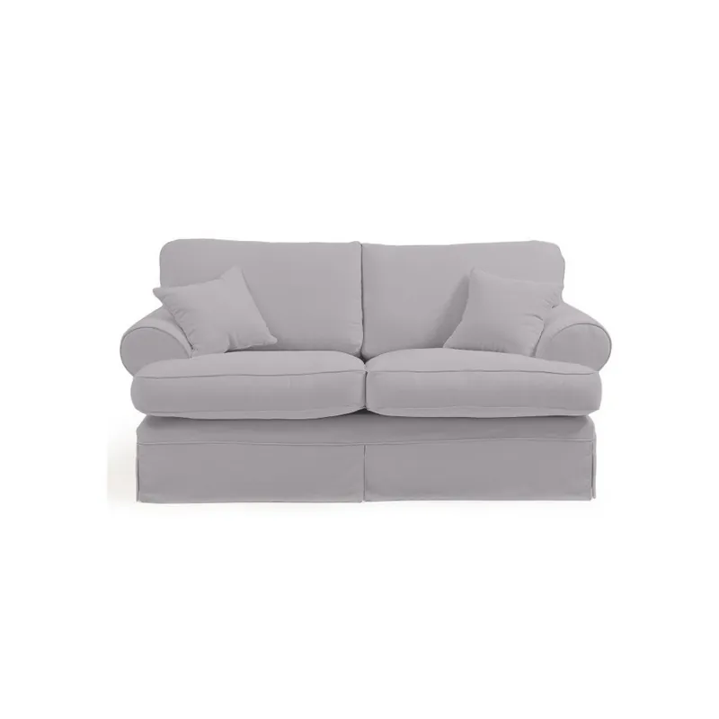 Jasnoszara sofa trzyosobowa Max Winzer Hermine Bonami Bezpieczne zakupy