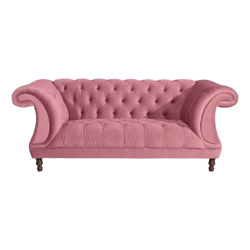 Różowa sofa Max Winzer Ivette, 200 cm Bonami Zniżka
