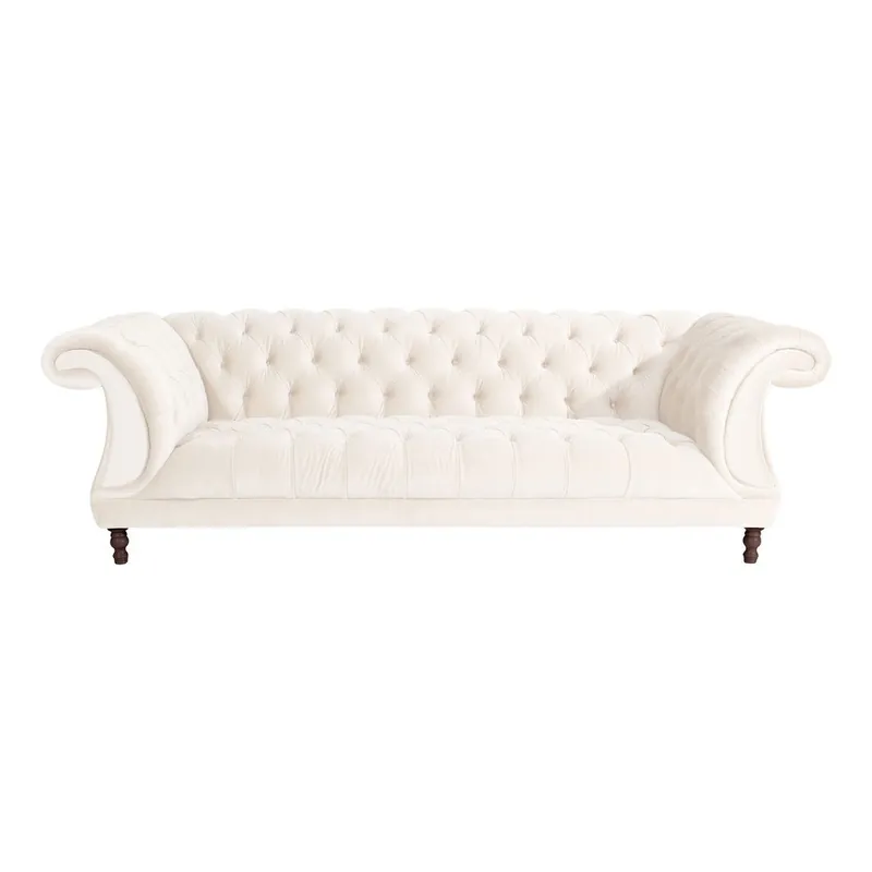 Kremowa sofa Max Winzer Ivette, 253 cm Bonami Zniżka