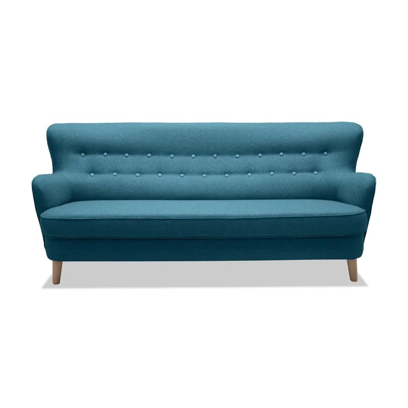 Turkusowa sofa 3-osobowa Vivonita Eden Bonami Hit cenowy