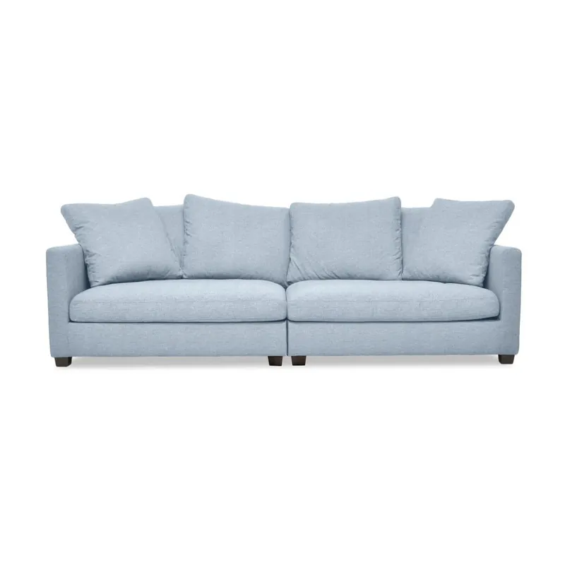 Oferta Jasnoszara sofa 3-osobowa Vivonita Hugo Bonami