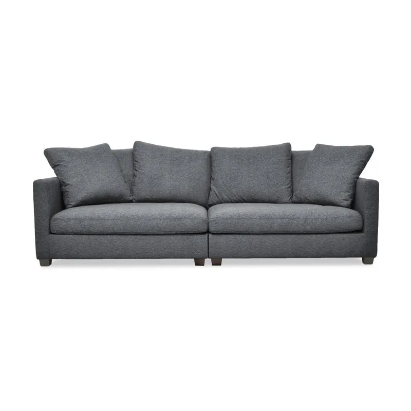 Antracytowa sofa 3-osobowa Vivonita Hugo Bonami Kup teraz