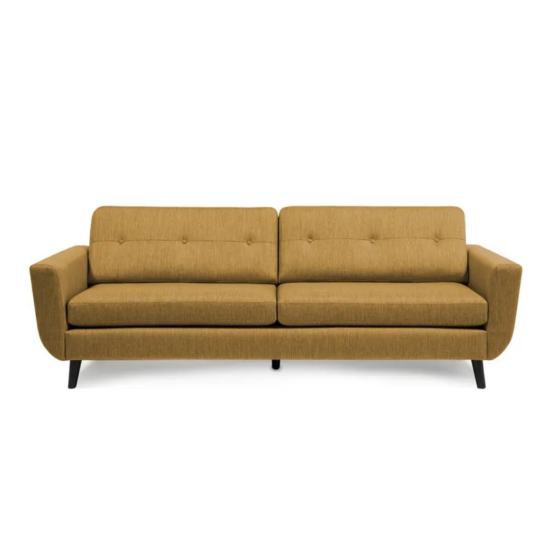 Hit cenowy Musztardowa sofa 3-osobowa Vivonita Harlem XL Bonami