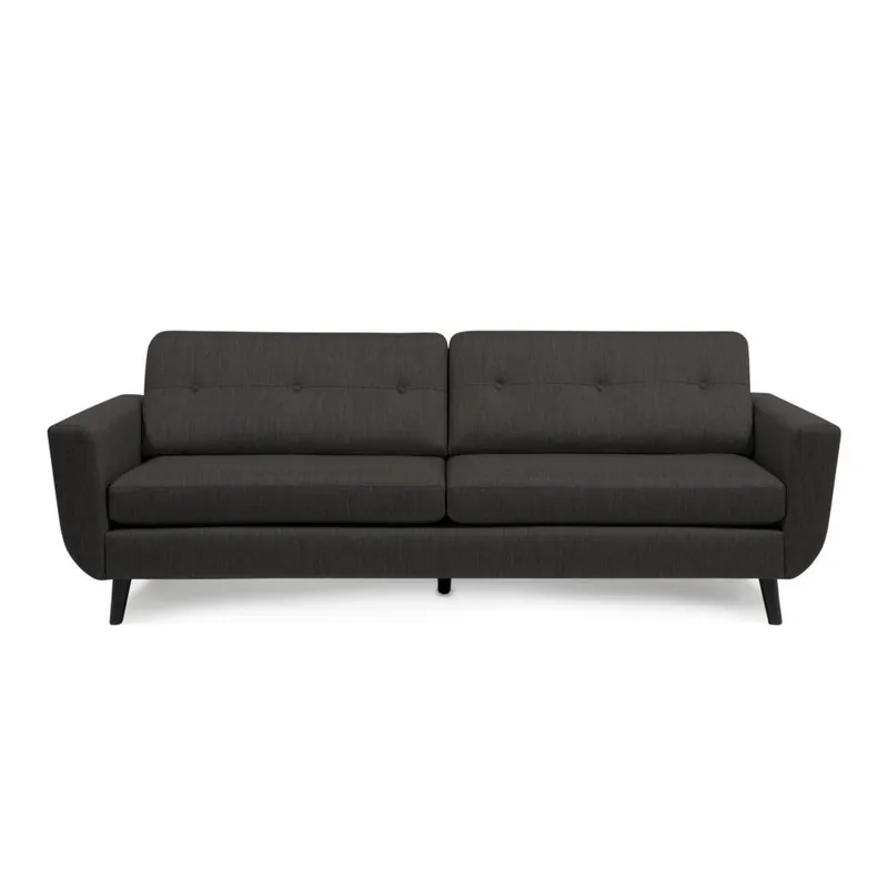 Szybka wysyłka Antracytowa sofa 3-osobowa Vivonita Harlem XL Bonami