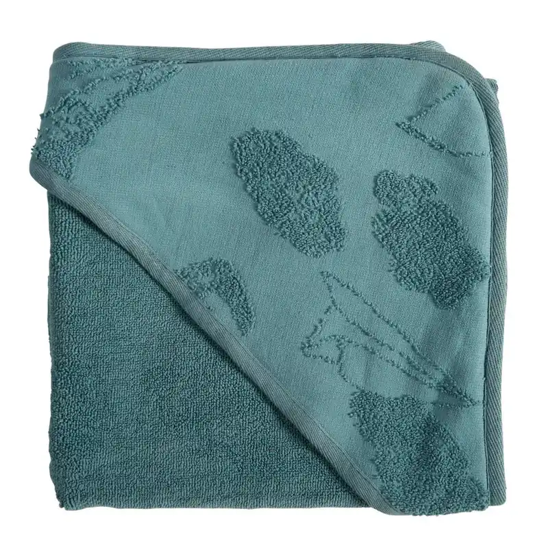 Rabat Zielononiebieski ręcznik kąpielowy z kapturem Sebra In The Sky Bonami