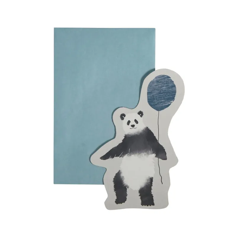 Ostatnie sztuki Niebieska kartka okolicznościowa Sebra In The Sky Panda Bonami