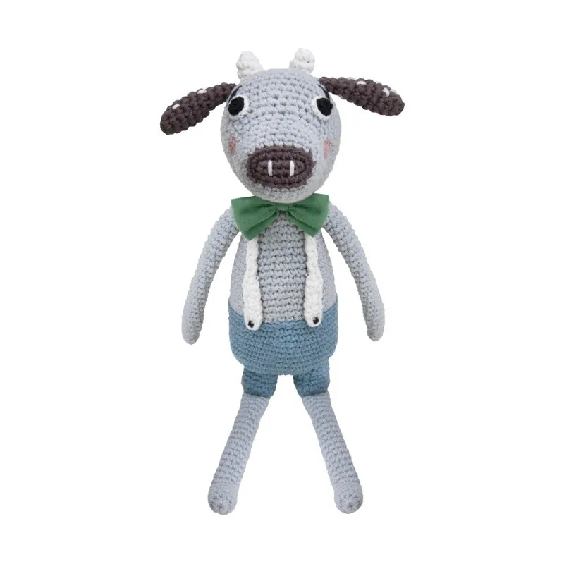 Szydełkowa zabawka Sebra Crochet Animal Cow Carl Bonami Promocja