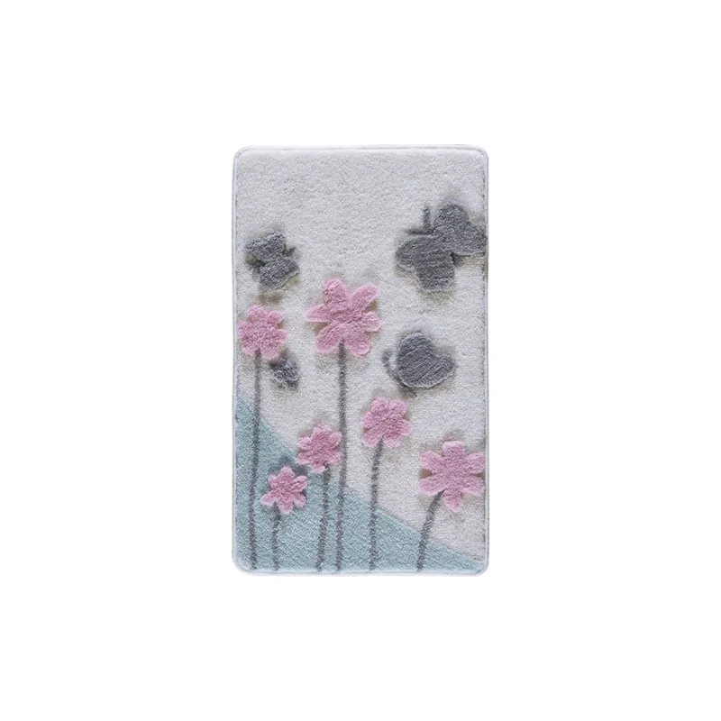Dywanik łazienkowy z motywem kwiatów Confetti Bathmats Etenna, 60x100 cm Bonami Wysoka jakość