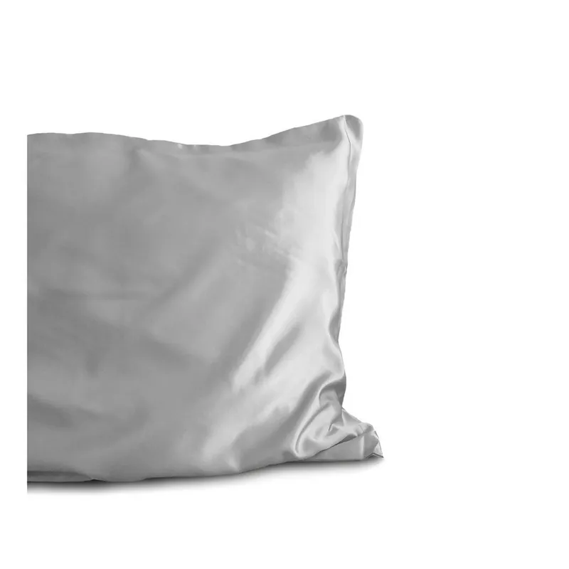 Zniżka Poszewka na poduszkę z mikroperkalu w srebrnym kolorze Sleeptime Skin Care, 60x70 cm Bonami
