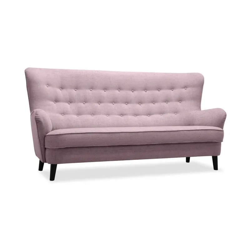Obniżka ceny Różowa sofa 3-osobowa Vivonita Fifties Bonami