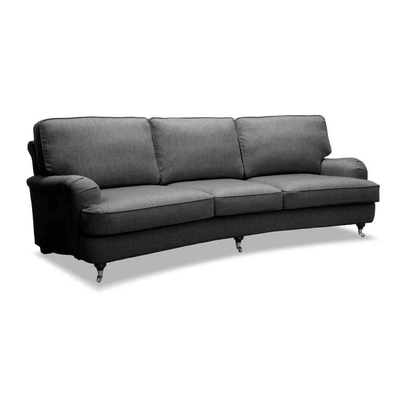 Antracytowa sofa 3-osobowa Vivonita William Bonami Bezpieczna płatność