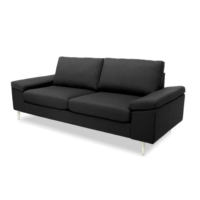 Antracytowa sofa dwuosobowa Vivonita Nathan Bonami Cena promocyjna