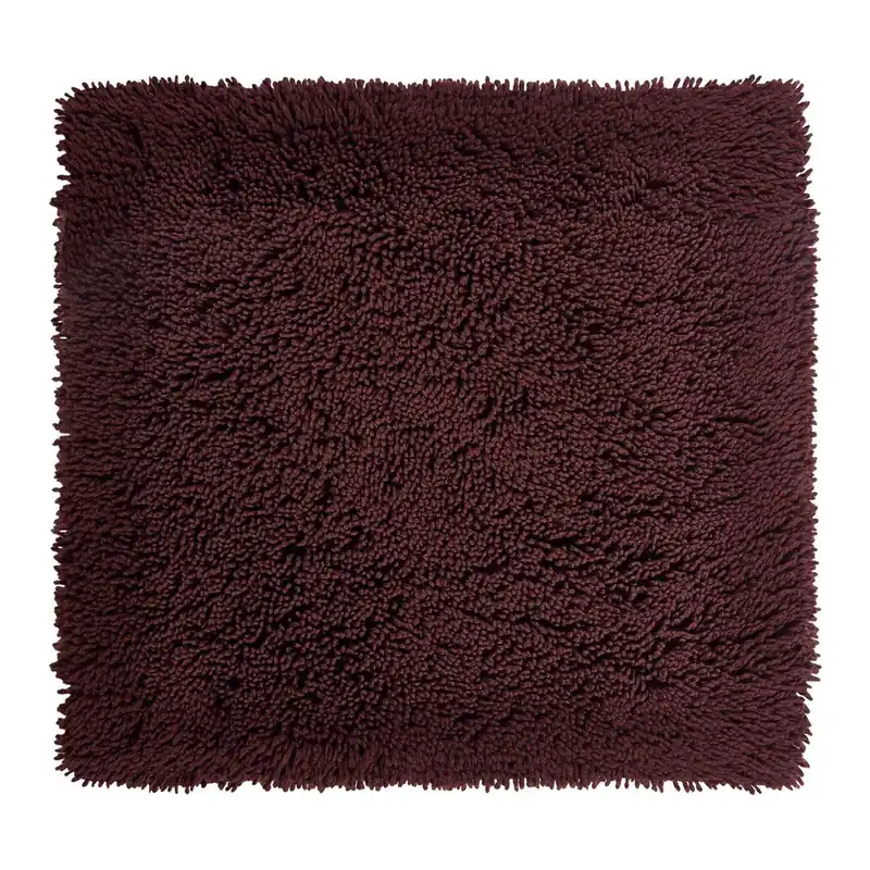 Cena promocyjna Bordowy dywanik łazienkowy z organicznej bawełny Aquanova Mezzo, 60 x 60 cm Bonami