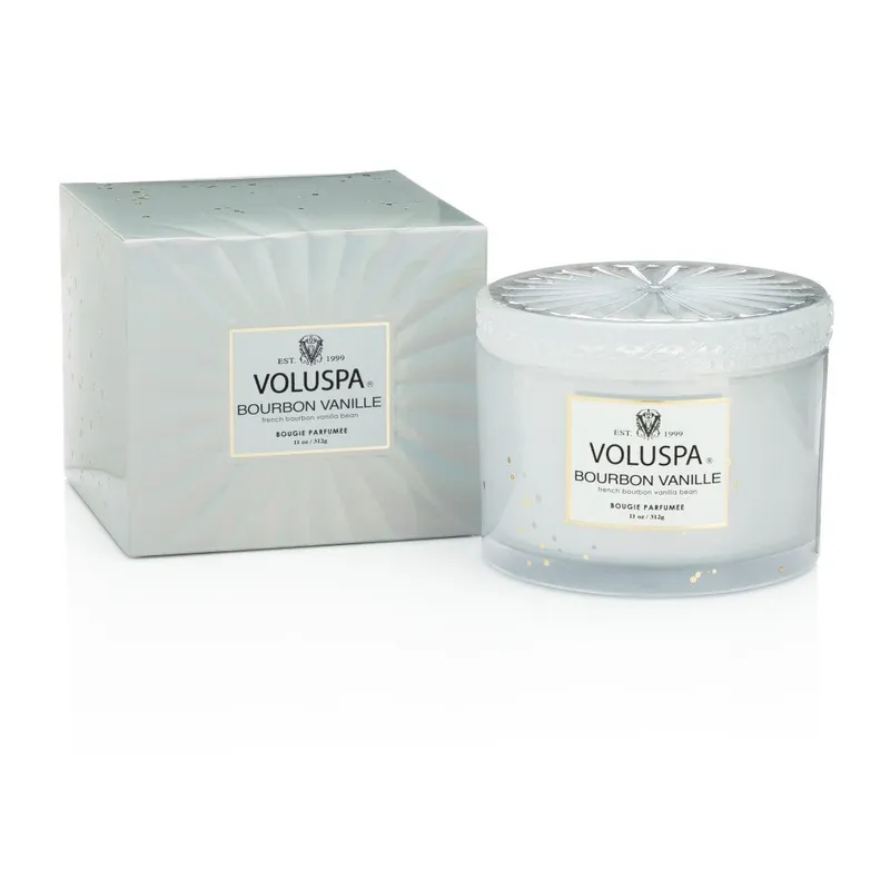 Świeczka o zapachu lasek wanilii i francuskiego koniaku Voluspa Vermeil, 60 godz. Bonami Oferta