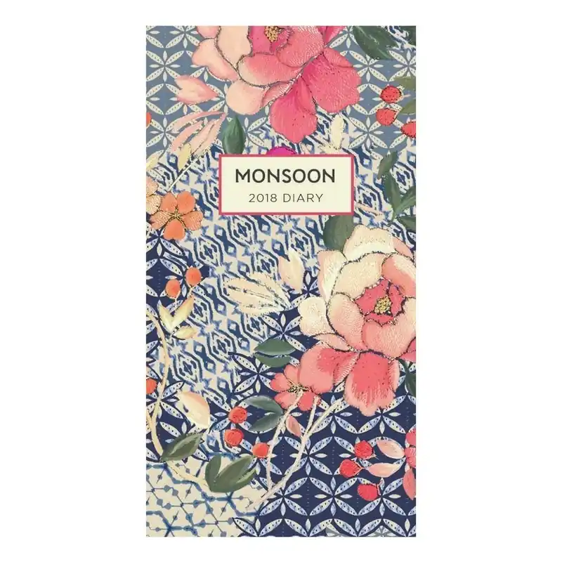 Dodaj do koszyka Wąski kalendarz 2018 Portico Designs Monsoon, A5 Bonami