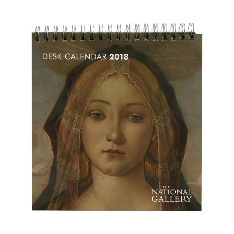 Bezpieczna płatność Kalendarz stołowy 2018 Portico Designs National Gallery Bonami