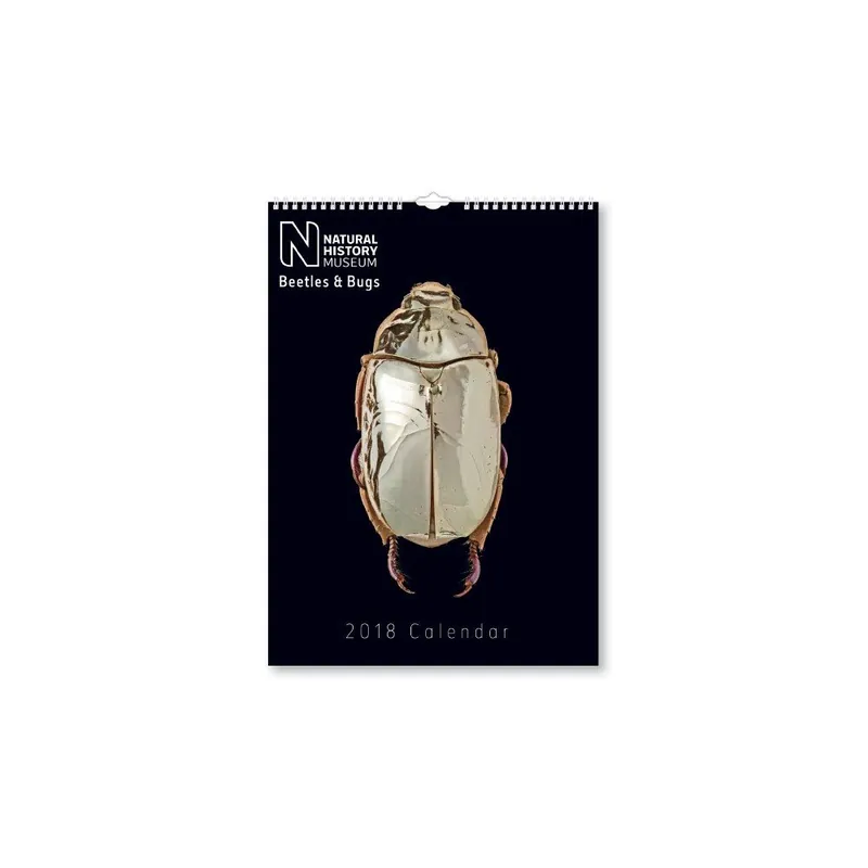Wybór klientów Kalendarz wiszący 2018 Portico Designs Natural History Museum Beetles & Bugs, A3 Bonami