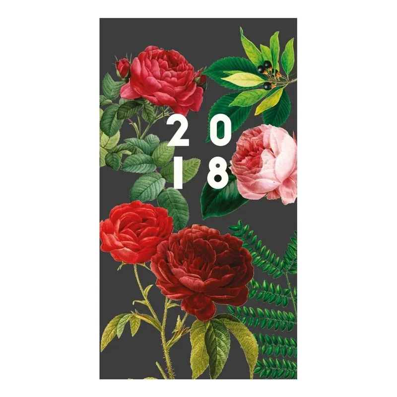 Wąski kalendarz 2018 Portico Designs Roses, A5 Bonami Wyjątkowa oferta