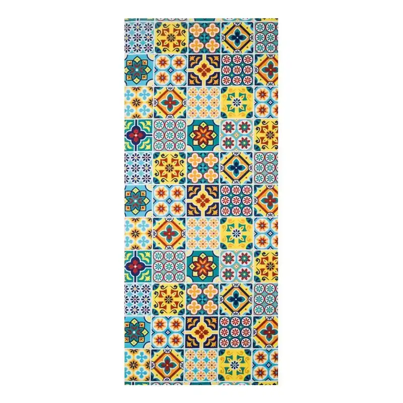Wytrzymały chodnik kuchenny Webtappeti Azulejo, 58x280 cm Bonami Najlepsza cena