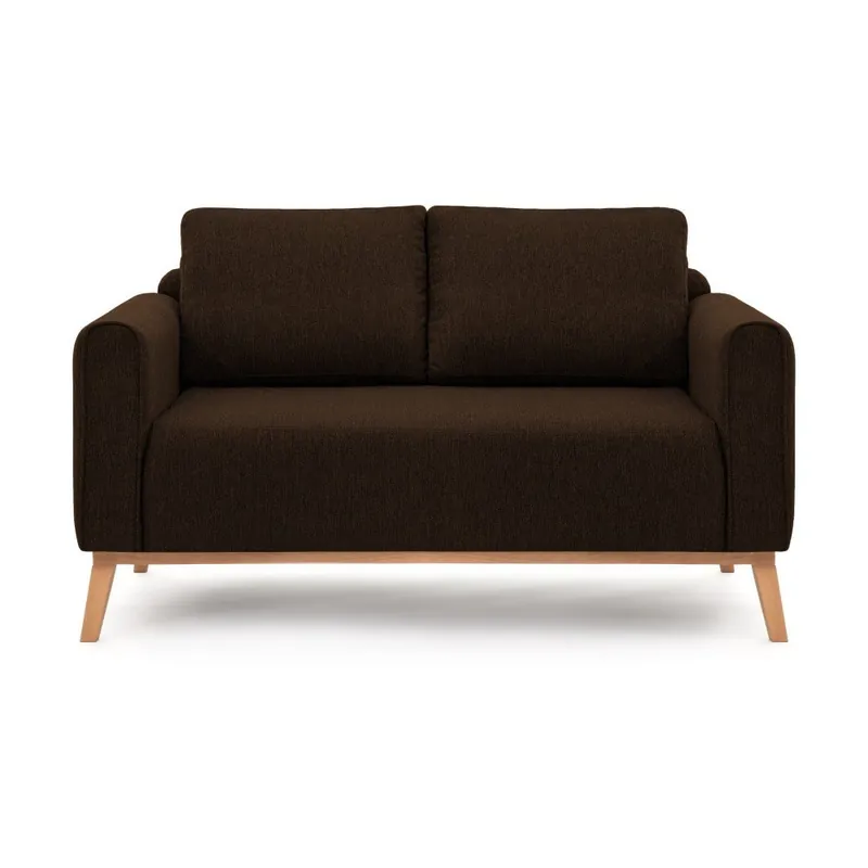 Ciemnobrązowa sofa 2-osobowa Vivonita Milton Bonami Oferta limitowana