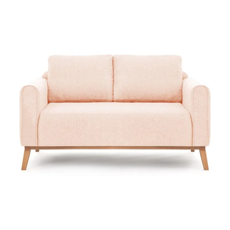Różowa sofa 2-osobowa Vivonita Milton Bonami Sprawdź teraz